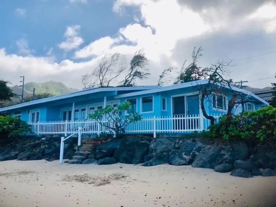 Moeʻuhane Kai Beach Front Home Hau'ula Dom wakacyjny